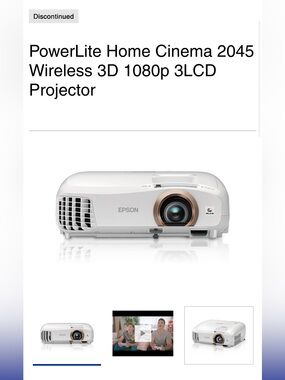Epson Powerlite 2045 Projector